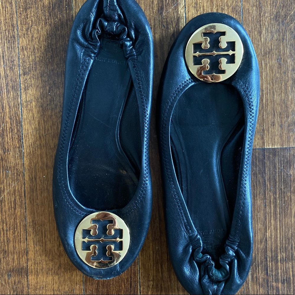 Tory Burch Minnie Travel Ballet Flat SIZE 10